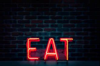 Attēls Eat in Neon