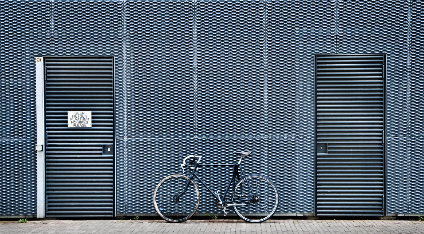 Picture of No bikes please