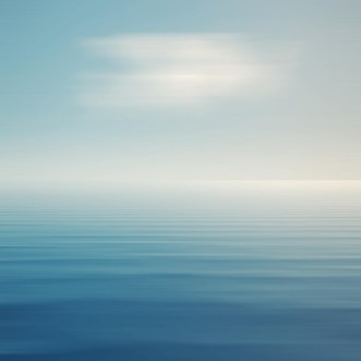 Calm seaspace photowallpaper Scandiwall