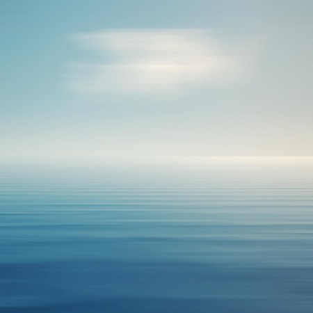 Calm seaspace photowallpaper Scandiwall
