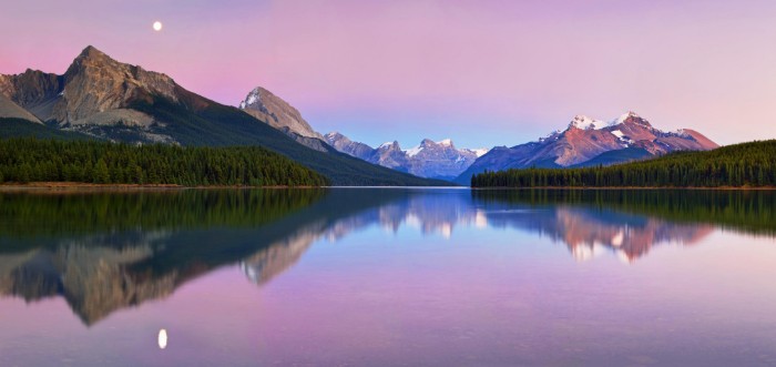 Bild von Maligne Lake