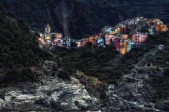 Slika Village-on the rocks-