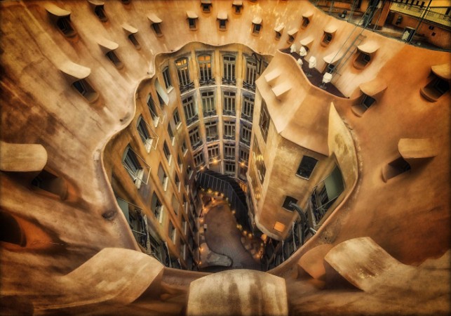 Picture of Casa Milá, La Pedrera, Barcelona.