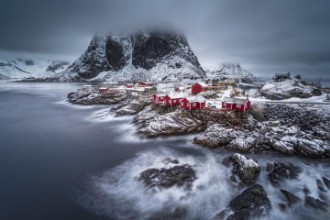 Imagem de Winter Lofoten islands