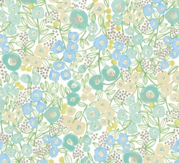 Picture of Flora Teal - GHS50119W