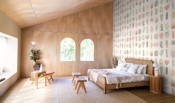 Picture of Leaf Boogie Linen - GHS50106W