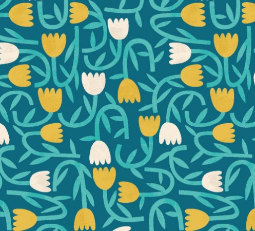 Picture of Tiny Tulip Azure - GHS50136W