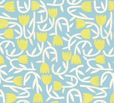 Picture of Tiny Tulip Lime & Sky - GHS50135W