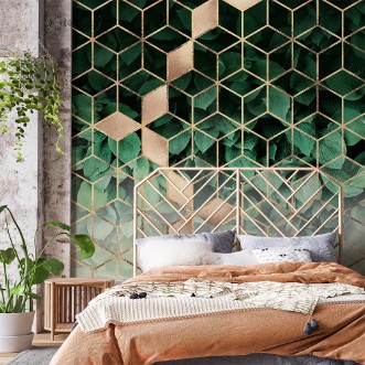 Imagen de Leaves and Cubes