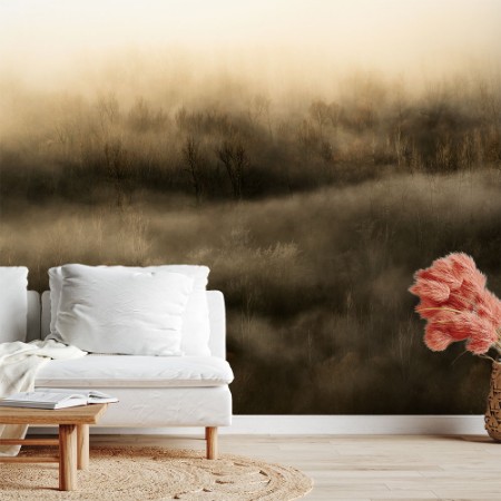 Bild på Foggy field