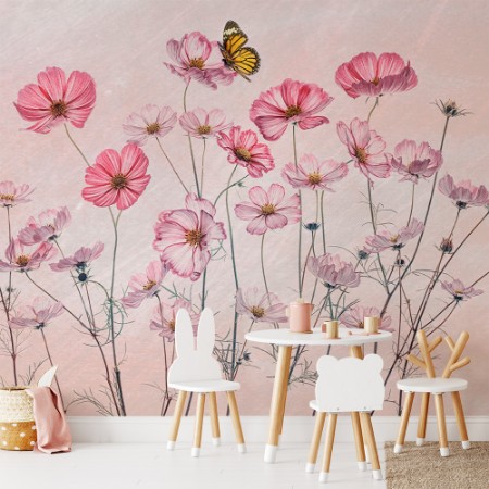 Picture of Cosmos and Butterfly