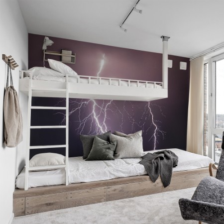 Picture of Thunderbolt over the sea