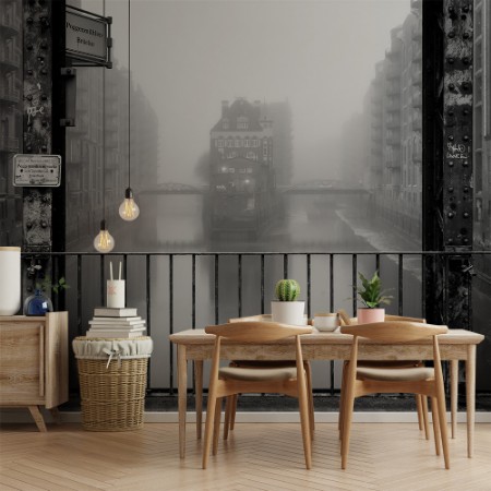 Picture of Wasserschloss bei Nebel