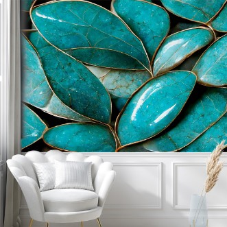 Image de Feuilles turquoise