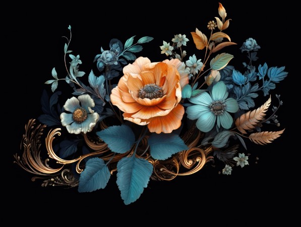 Picture of Vintage Flowers