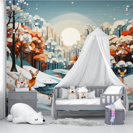 Bild på Winter Forest Deer