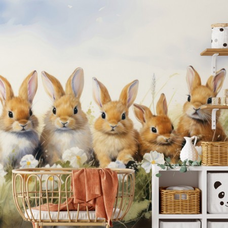 Bild på Cute Rabbits