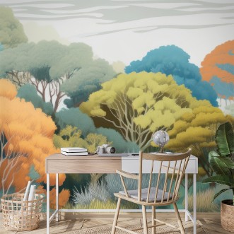 Bild på Trees in Savannah