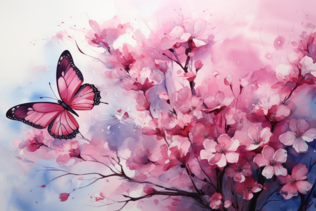 Afbeeldingen van Cherry Butterfly