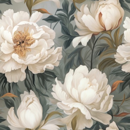 Dancing Peonies photowallpaper Wallpassion