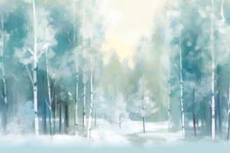 Misty Forest paveikslėlis