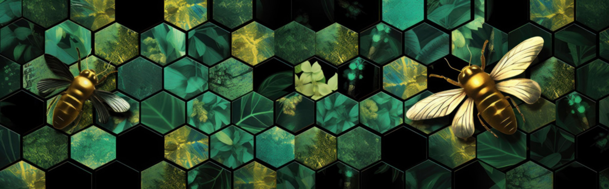 Picture of Bees on Tiles