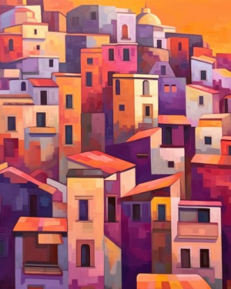 Crowded photowallpaper Wallpassion