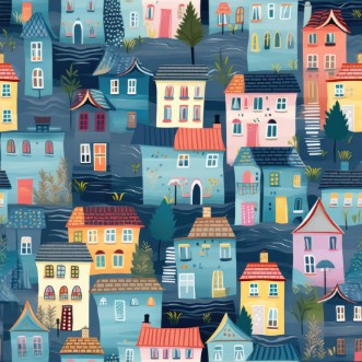 City of Color photowallpaper Wallpassion