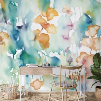 Image de Watercolored Flowers