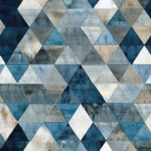 Obrázek Pattern in blue