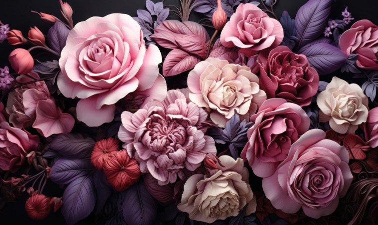 Rosie photowallpaper Wallpassion