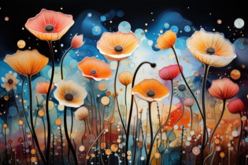 Evening Rush photowallpaper Wallpassion