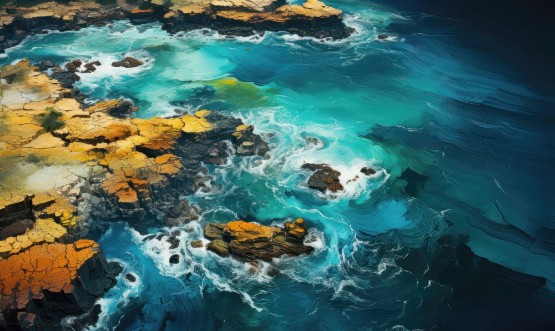 Afbeeldingen van Dramatic Ocean