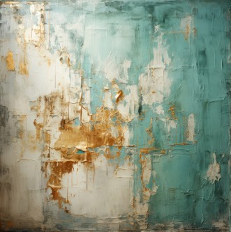 Image de Mastic abstrait et peinture