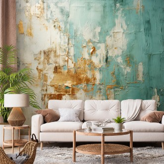 Image de Mastic abstrait et peinture