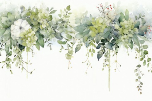 Floral Ceiling photowallpaper Wallpassion