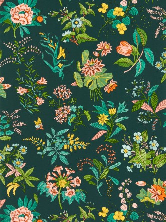 Picture of Woodland Floral Jade/Malachite/Rose Quartz - HSRW113058