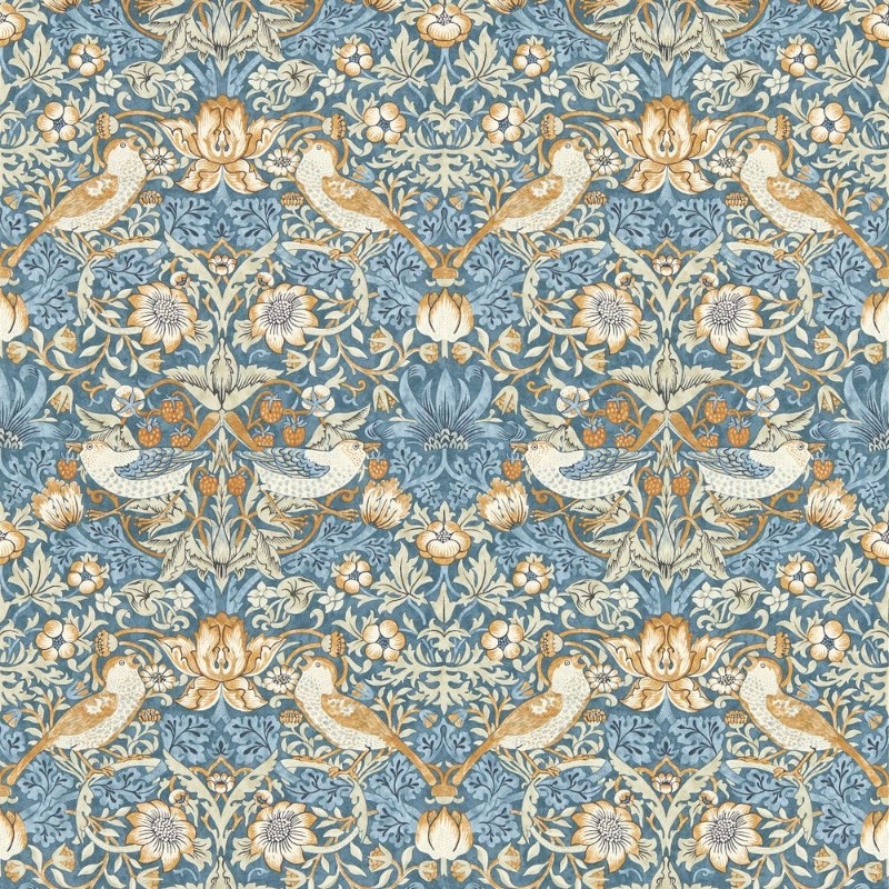 Picture of STRAWBERRY THIEF DENIM/SPICE - W0171/02