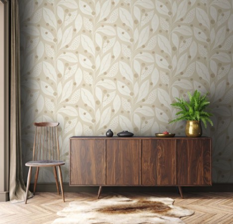 Picture of Berry Dot Flax - LBK50105W