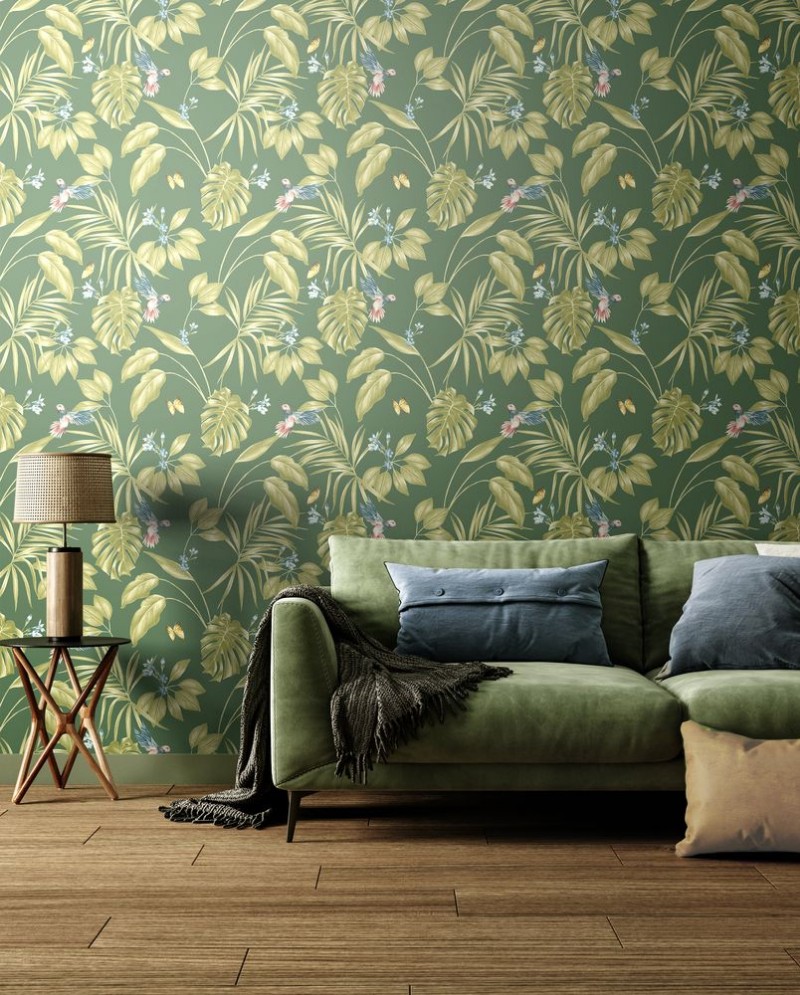 Picture of Hummingbird Forest - LBK50147W