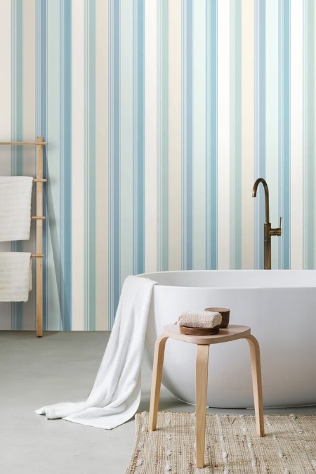 Picture of Multi Stripe Wild Water - LBK50161W