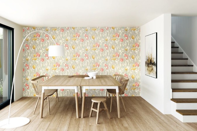 Picture of Pomegranate Trail Parchment - LBK50108W