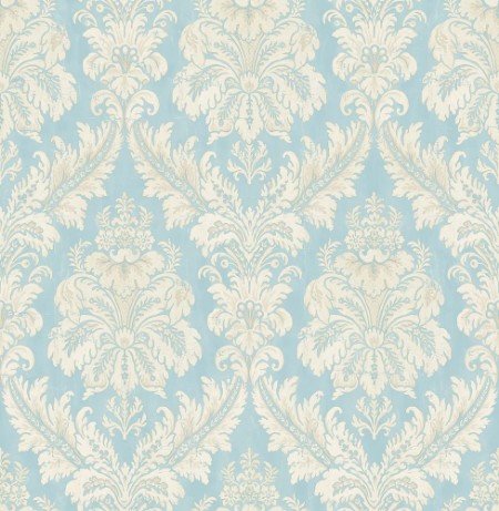 Afbeeldingen van Blue Damask - DE40855
