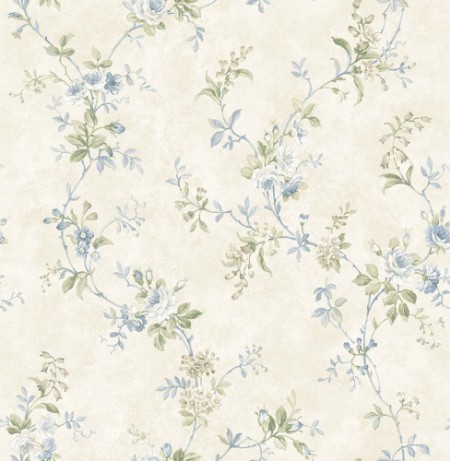 Afbeeldingen van Blue Floral - DE40838