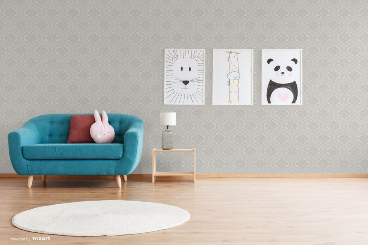 Image de Grey Damask - LV3204