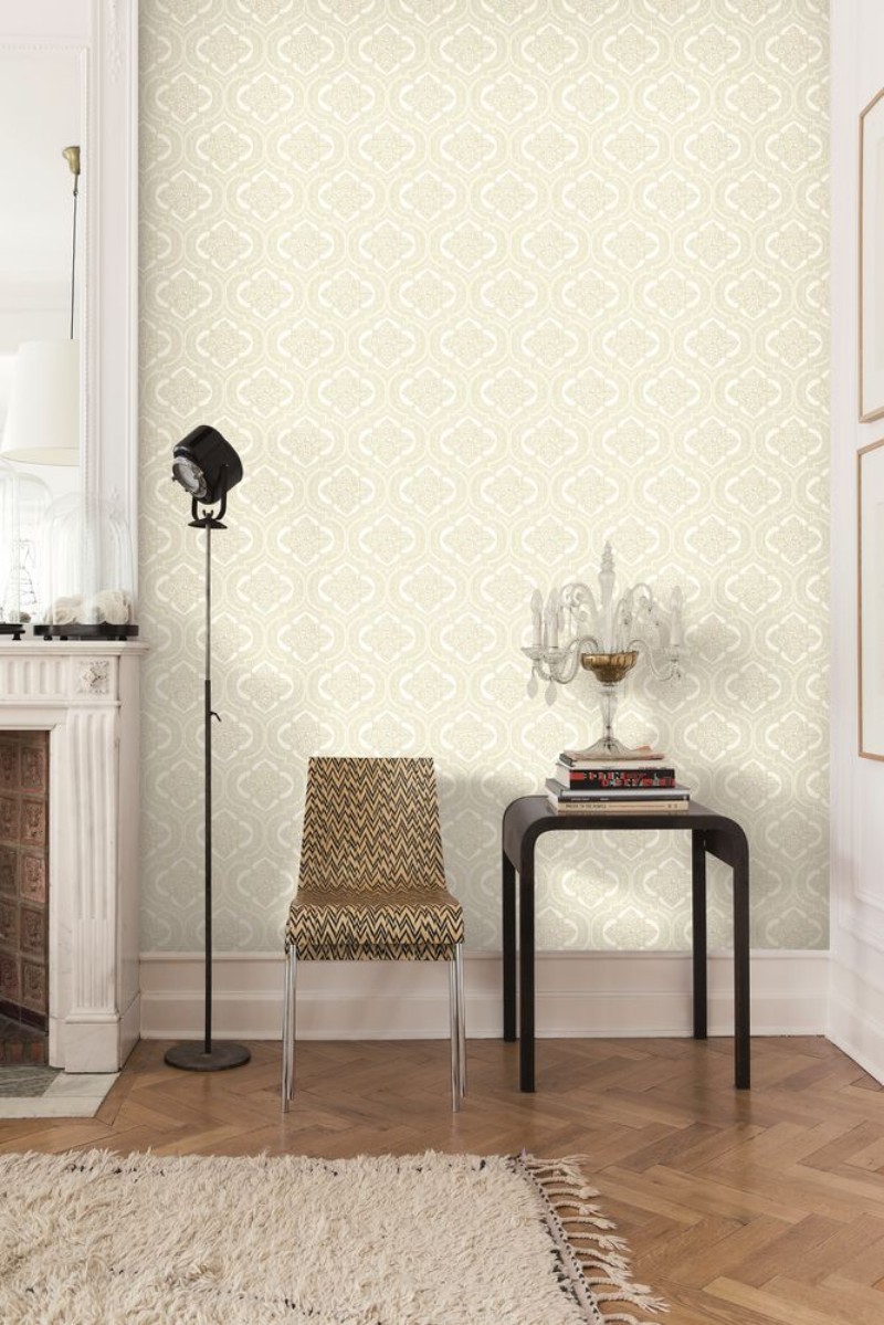 Bild på Light Gold Damask - LV3202