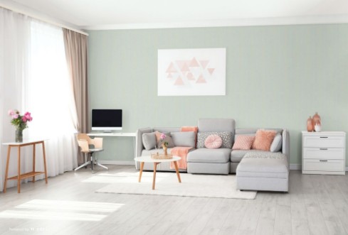 Picture of Teal Textile Plain - LV1303