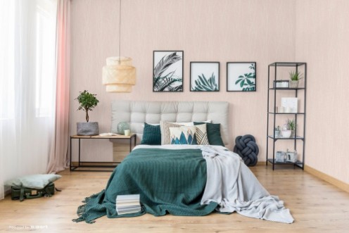 Bild på Pink Botanical Ferns - SK30022