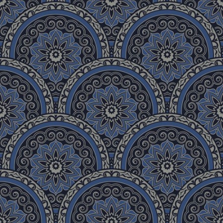 Picture of Blue Divine Plates - SK10026