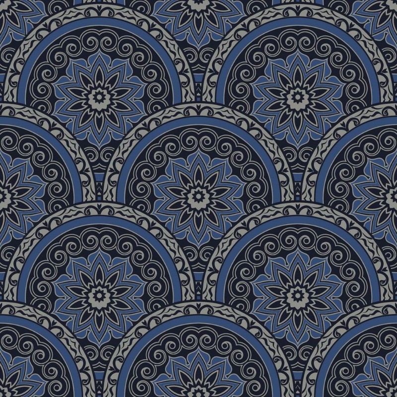 Afbeeldingen van Blue Divine Plates - SK10026